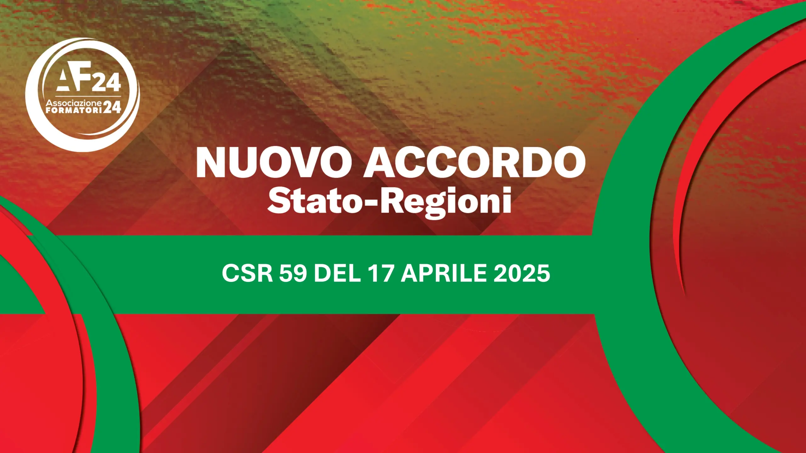 accordo stato regioni 2025 per la formazione